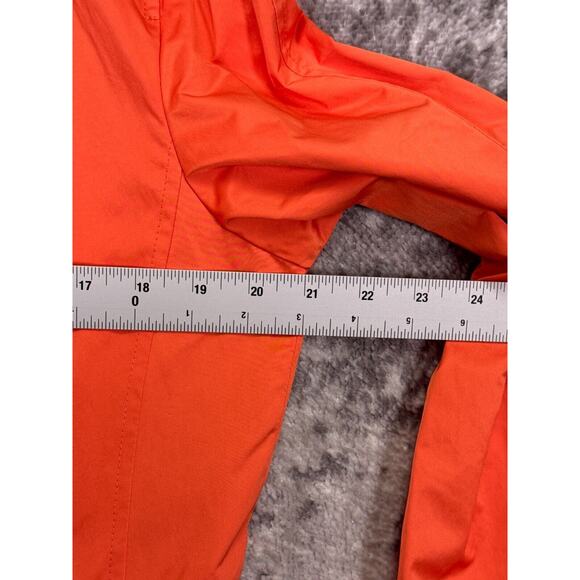 Lafayette 148 Jacket 12 Womens Orange Nylon Ruched Sleeve Blazer - Picture 4 of 8